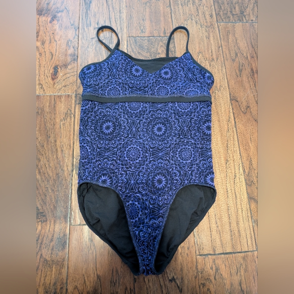Purple and Black reversible ivivva leotard